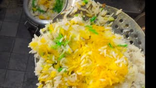 Hotel Taj hudkeshwar road Maruti Nagar chowk Chhota rice basmati biryani [upl. by Crane]