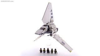 LEGO Star Wars Imperial Shuttle Tydirium review set 75094 [upl. by Crysta]