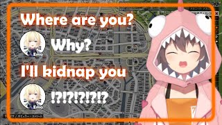 Matsuri Clumsily Kidnap Ema Then Being A MENACE To Everyone  VCRGTAhololiveengsub [upl. by Hanad]