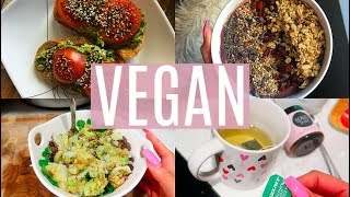 What I Actually Eat In A Day  VEGAN [upl. by Elias]