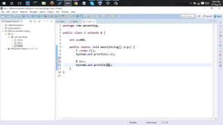 java Upcasting using eclipse8 [upl. by Ennaesor520]