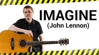 Imagine  Acoustic John Lennon Cover Bättre än Christoffer Kläfford [upl. by Gerty300]