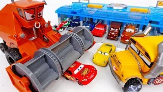 CARS 3 Frank Tractor Tipping MOVIE GAME ENGLISH FULL EPISODE Lightning McQueen Cartoons Movie Games [upl. by Ahsimaj]