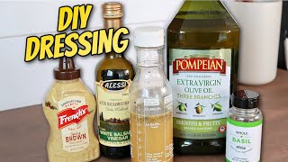 Quick Homemade Vinaigrette Salad Dressing Recipe [upl. by Aysab48]