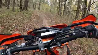 KTM 300 XCW Hard Enduro Friday Ride [upl. by Remle405]