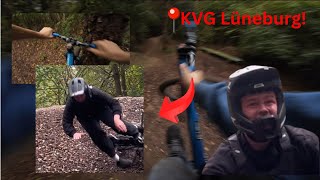 Double bar Crash von Paul Session an der KVG😮 [upl. by Helsie37]