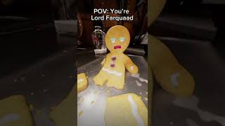 POV You’re Lord Farquaad  Gingy youtubeshorts viral [upl. by Aiel]