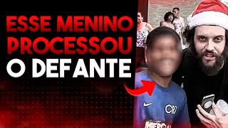 O MENINO DO MEME quotVALEU NATALINAquot PROCESSOU O DIOGO DEFANTE [upl. by Iorgos]