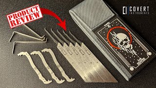 Review Reaper lock pick set from Covert Instruments [upl. by Ofilia]