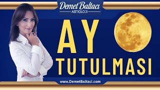 Ay Tutulması 25 Mart 2024 Terazi Burcunda Astrolog Demet Baltacı astroloji tutulma burçlar [upl. by Euhsoj]