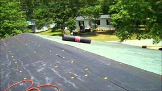 Roofing and mobile Home Repair Mobile Home Roof [upl. by Hightower399]