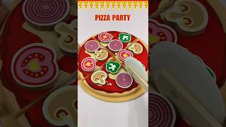 🍕😋 Lets make a PIZZA  Pizza Party Song toddlerlearning funlearning kidssong shorts [upl. by Harilda]