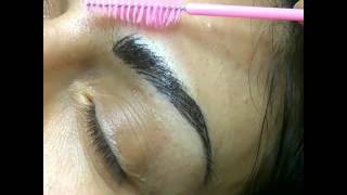 Microblading Sopracciglia effetto pelo Laura Fio Bari [upl. by Anelrats731]