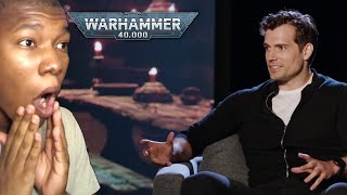 Henry Cavill talking about Warhammer 40k REACTION [upl. by Epillihp152]