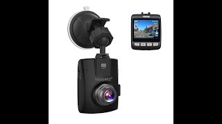 DashCam TOGUARD CE680 Caméra de Voiture Grand Angle de 170° et Full HD 1080P [upl. by Antonina148]