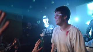 YUNG LEAN amp SAD BOYS Concert Live in Cracow Poland 2014 [upl. by Cissej]