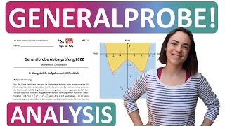 🚀🚀🚀 ANALYSIS  MATHE ABITUR GENERALPROBE  LÖSUNGEN  Magda liebt Mathe  Abi 2022 [upl. by Nnylyt869]