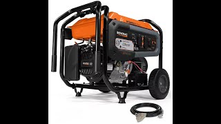 Lets SHOP Generac 10000  8000 Watt Generac Portable Generator With Electric Start  GP8000E [upl. by Aicileb]