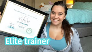 Exciting news  Elite Trainer Certification [upl. by Airbas]