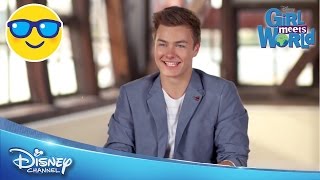 Girl Meets World  Peyton Meyer Answers YOUR Questions About Season 3  Disney Channel US [upl. by Caine]