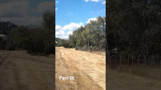 Train Journey from the LVR Depot to Cowra Station Pt 16 [upl. by Ohare]