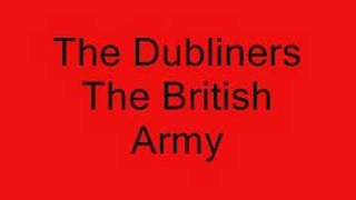 The Dubliners  The British Army [upl. by Nahtanoy]