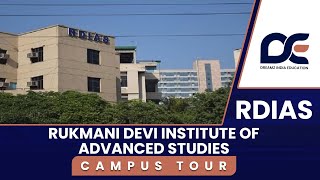 Rukmini Devi Institute of Advanced Studies Campus Tour RDIAS Rohini  Admission  Placement [upl. by Rohpotsirhc]