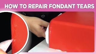 How To Repair Fondant Tears by www SweetWise com [upl. by Ttihw]