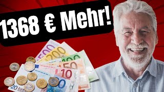 1368 € Mehr für Rente Kranken und Pflegeversicherung Das musst du wissen [upl. by Amaral]