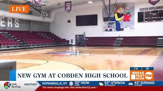 A look inside Cobden High Schools new gym [upl. by Eanel]