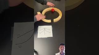 Centripetal or Centrifugal Force Demo physics [upl. by Tutto]