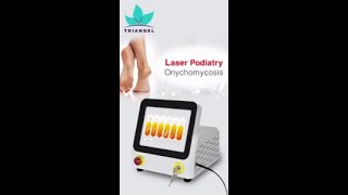 Onychomycosis treatment machine remove foot warts and onychomycosis Triangel Mini60 [upl. by Jameson]