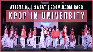 KPOP IN SCHOOL PERFORMANCE HOMECOMING 2024  NEWJEANS ZEROBASEONE RIIZE Seawolves Showcase [upl. by Annaliese440]