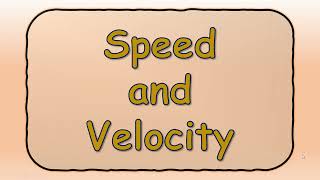 Speed and Velocity  Motion in a straight line  Class 11 Physics  speedandvelocity [upl. by Anaytat]