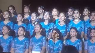 Eesha in group song  At Home  Hari Sri Vidhyanidhi School Thrissur on 22 October 2022 [upl. by Yblok]