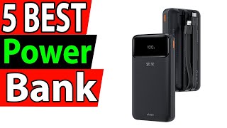 5 Best Power Bank Review 2024 [upl. by Rodrich]