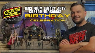 Let’s celebrate Jen’s Legacy Arts Custom Dioramas [upl. by Zsolway]