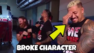 8 Minutes of WWE Wrestlers Breaking Character Hillariously [upl. by Chad]