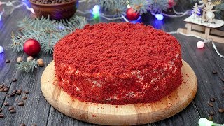 Как испечь торт «Красный бархат»  Рецепты от Со Вкусом [upl. by Aillij]