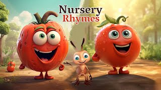 Aaha Tamatar Bade Mazedar  आहा टमाटर बड़े मज़ेदार  Fun for Kids  Kids Songs and Nursery Rhymes [upl. by Barnie]