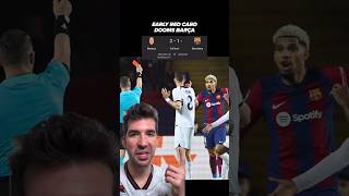 Early Red Card Dooms Barça 🟥  Champions League 5 Word Recap [upl. by Marigolde]