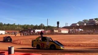 Carolina Mower Racing Mini Late Model  April 9 2016 [upl. by Nura]