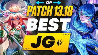 The BEST Junglers For All Ranks On Patch 1318  Season 13 Jungle Tier List League of Legends [upl. by Nnaeerb897]