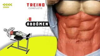 8 Exercícios Poderosos para um Abdômen Trincado 💪🔥 [upl. by Genovera]