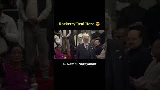 Rocketry Real Hero  SNambi Narayanan Indian aerospace engineer ISRO  shorts rocketry [upl. by Zurheide]