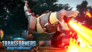 Grimlock Roars  Transformers EarthSpark  Animation  Transformers Official [upl. by Musihc56]