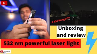 Laser light from flipkart  4 KM range laser light unboxing [upl. by Adgam]