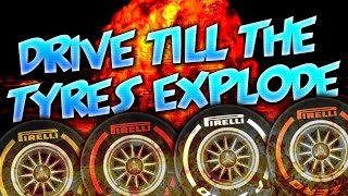 F1 2016 DRIVE TILL THE TYRES DONT EXPLODE [upl. by Eilojne]