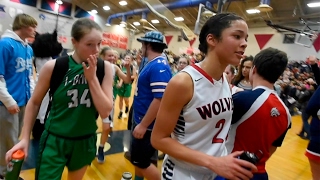 Black Hills vs Tumwater Girls Basketball [upl. by Ssenav]