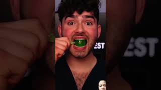 jelly ASMR vs Cavities   shortvideo food shorts funny trending [upl. by Henrion284]